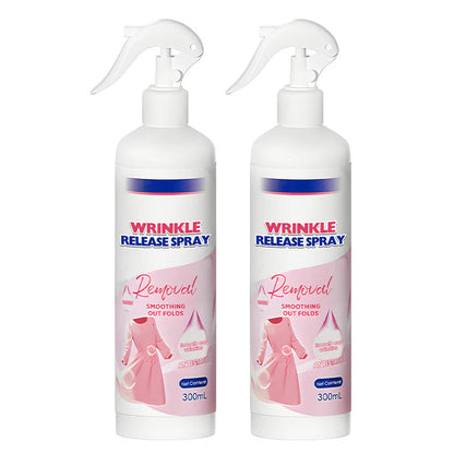 💫🌿 Szövetkímélő gyors ránctalanító spray, szagtalanítja és kisimítja a gyűrött ruhákat utazáshoz 🧺