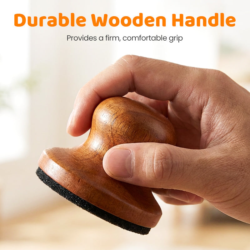 Wooden Pet Nail File with Replaceable Pads