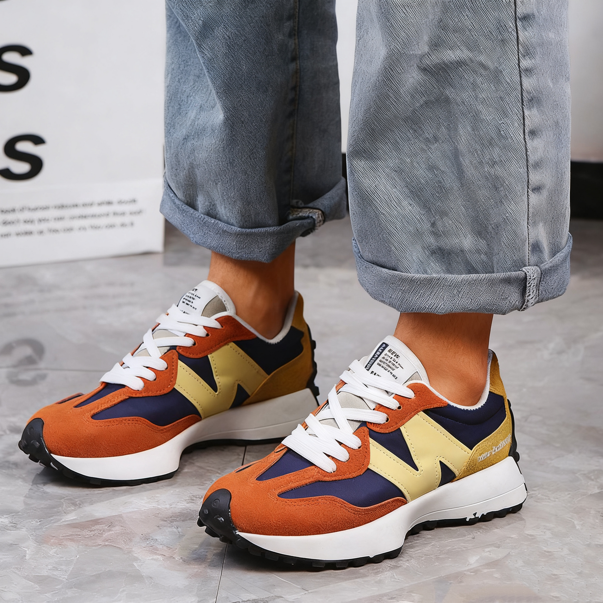 Dimarkent® 👟 | Αθλητικά Παπούτσια | Ο σχεδιασμός με φαρδιά δάχτυλα μειώνει την πίεση στα πέλματα των ποδιών