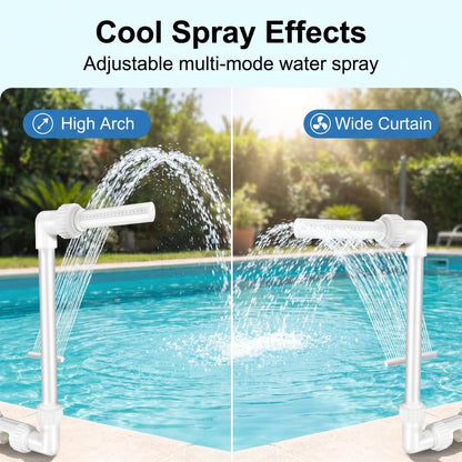 ⛲ Medence használatra szánt szökőkút-szórófej 💧🌊
