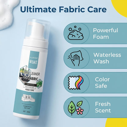 🧼✨ Erőteljes habos tisztítószer szövetekhez ✅