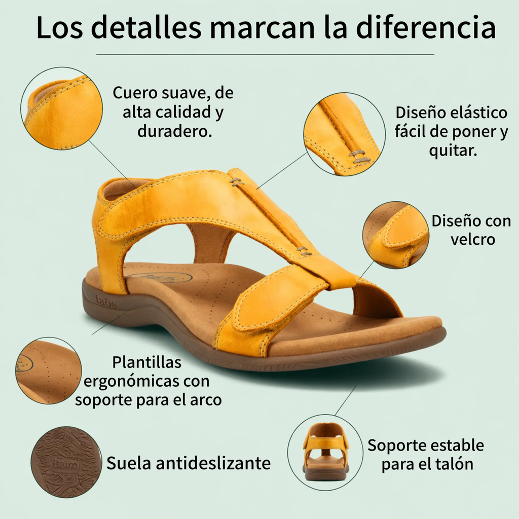 【🎁Τελευταία μέρα στη μισή τιμή! Μην το χάσετε!】Ορθοπεδικά και απορροφητικά κραδασμών σανδάλια με εργονομικό σχεδιασμό για πιο άνετη εμπειρία περπατήματος👞