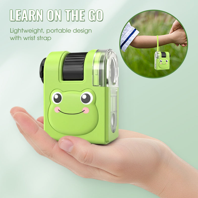 🔬🧸 Portable Educational Kids Microscope – Explore Nature’s Wonders! 🌿