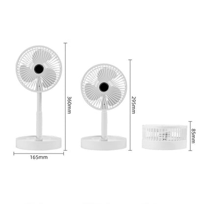 Összecsukható, csatlakoztatható ventilátor