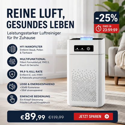 Légtisztító otthoni használatra