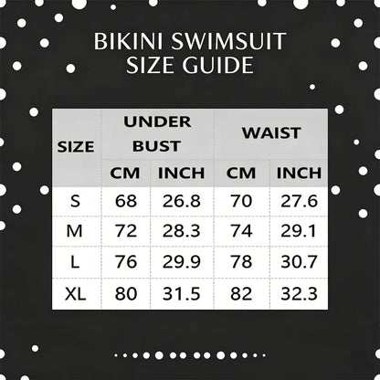 👙 Pöttyös bikini nyakpánttal