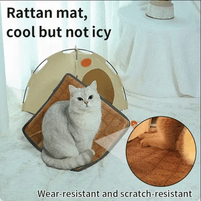 Összecsukható kisállat-sátor