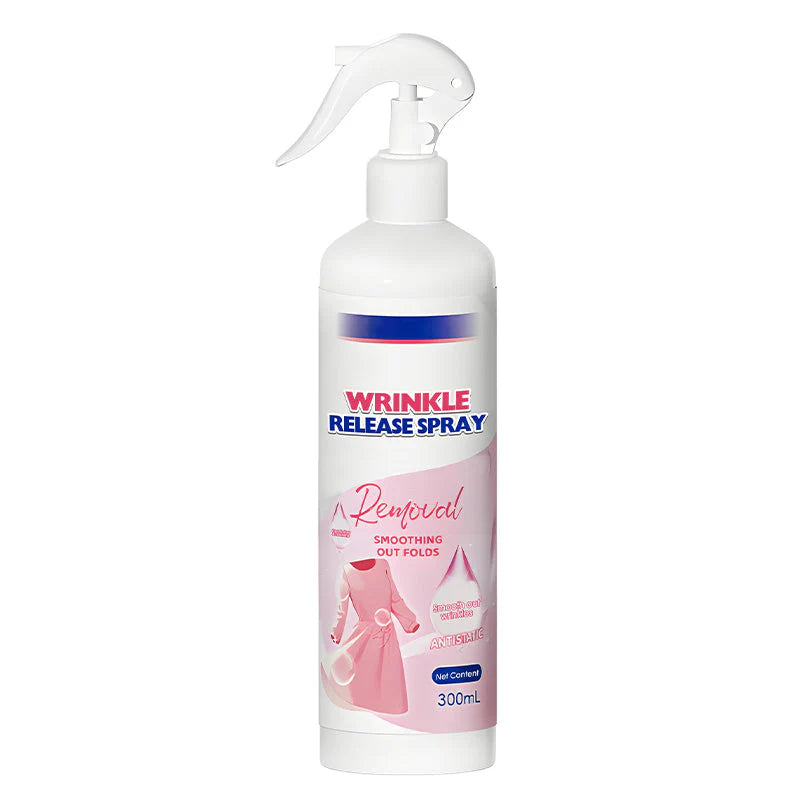 💫🌿 Szövetkímélő gyors ránctalanító spray, szagtalanítja és kisimítja a gyűrött ruhákat utazáshoz 🧺