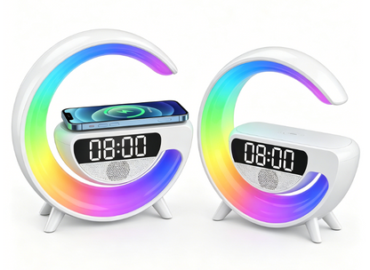 🌙🌙✨Félhold Okos RGB Lámpa Bluetooth Hangszóróval🔋